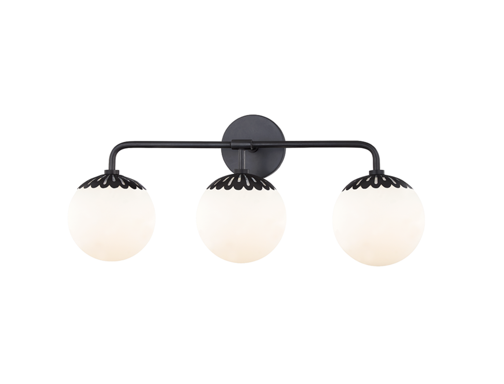 Paige Bronze Vanity Light - Elegant Bathroom Wall Sconce with Clear Glass Shades, Perfect for Makeup Vanity, Dressing Room & Bathroom Lighting