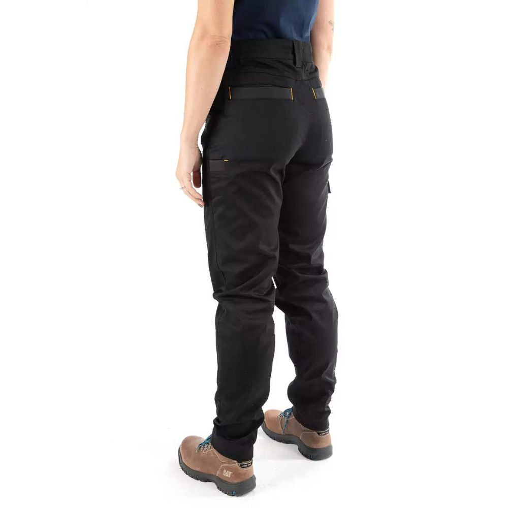 CAT Women's Elite Operator Multi-Pocket Work Pants 1080009 - Durable Tactical Pants for Construction, Hiking & Outdoor Work (Perfect for Job Sites & Adventure)