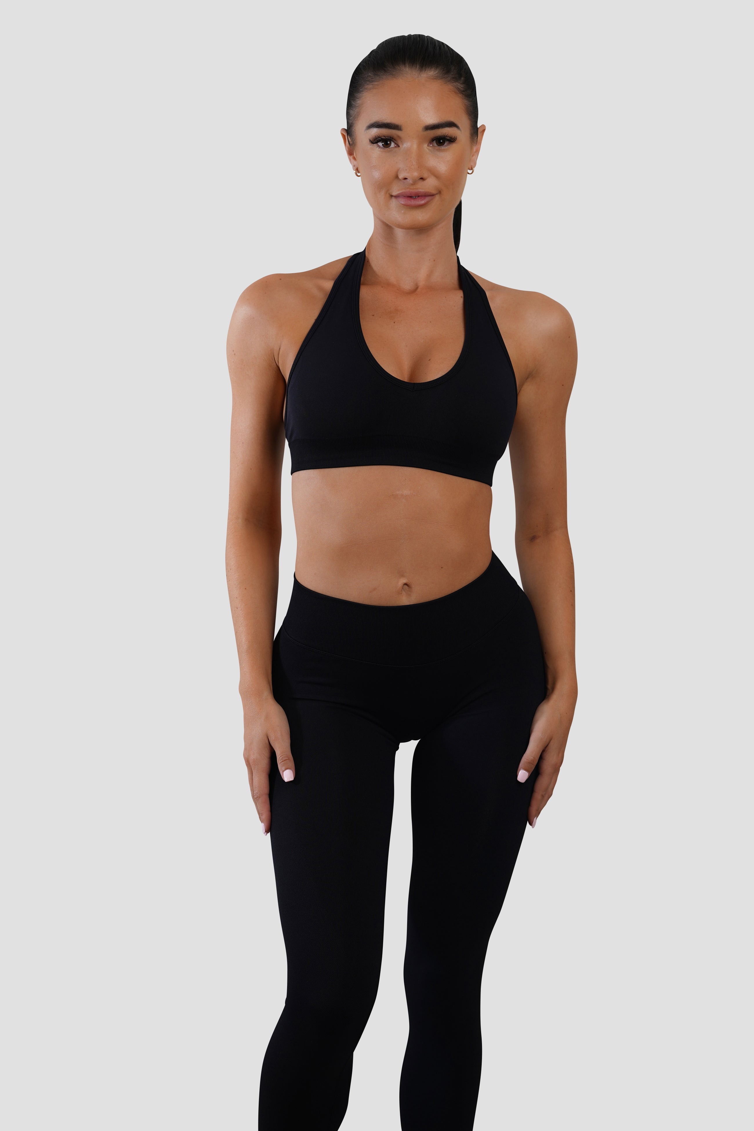 Recoil Leggings for Women - High Waist Yoga Pants, Workout Tights, Gym Running - Black | Perfect for Yoga, Fitness & Everyday Wear