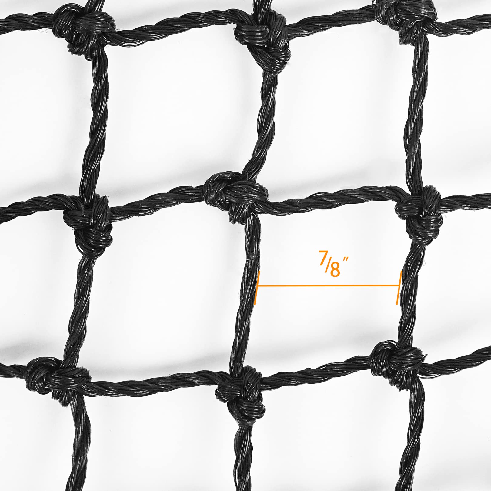 **Aoneky Heavy Duty HDPE Twisted Golf Practice Barrier Net - High Impact Golf Ball Hitting & Containment Netting for Driving Range, Backyard & Indoor Training**    *(Perfect for Golf Enthusiasts, Driving Practice, Backyard Training & Indoor Golf Sessions)*