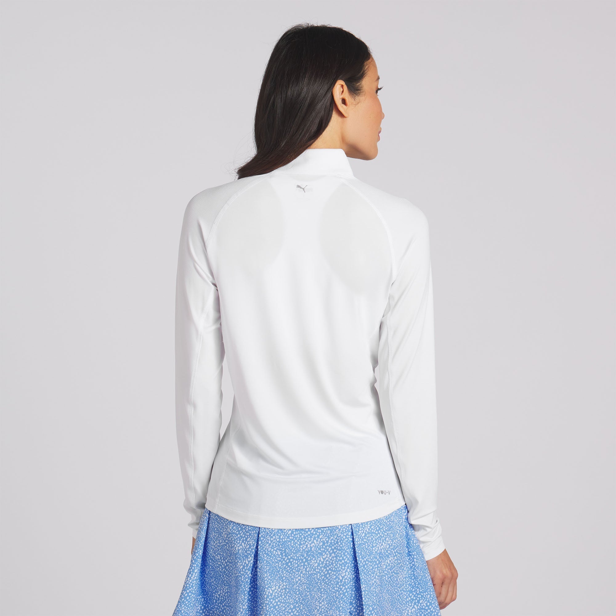Women's YouV Solid Golf 1/4 Zip Pullover - Lightweight Performance Shirt for Golf & Outdoor Activities - Perfect for Golfing, Hiking & Casual Wear