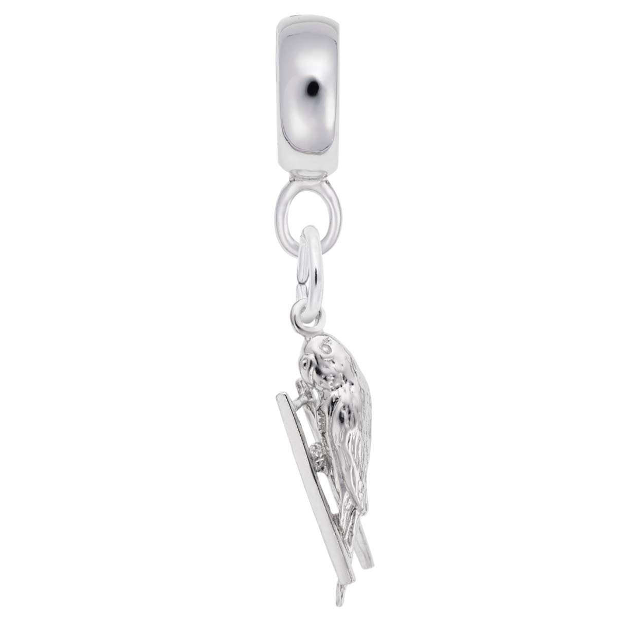 Budgie Charm Dangle Beads for Jewelry Making - DIY Bracelet & Necklace Charms - Perfect for Handmade Gifts, Boho Style Accessories, and Bird Lover Collections