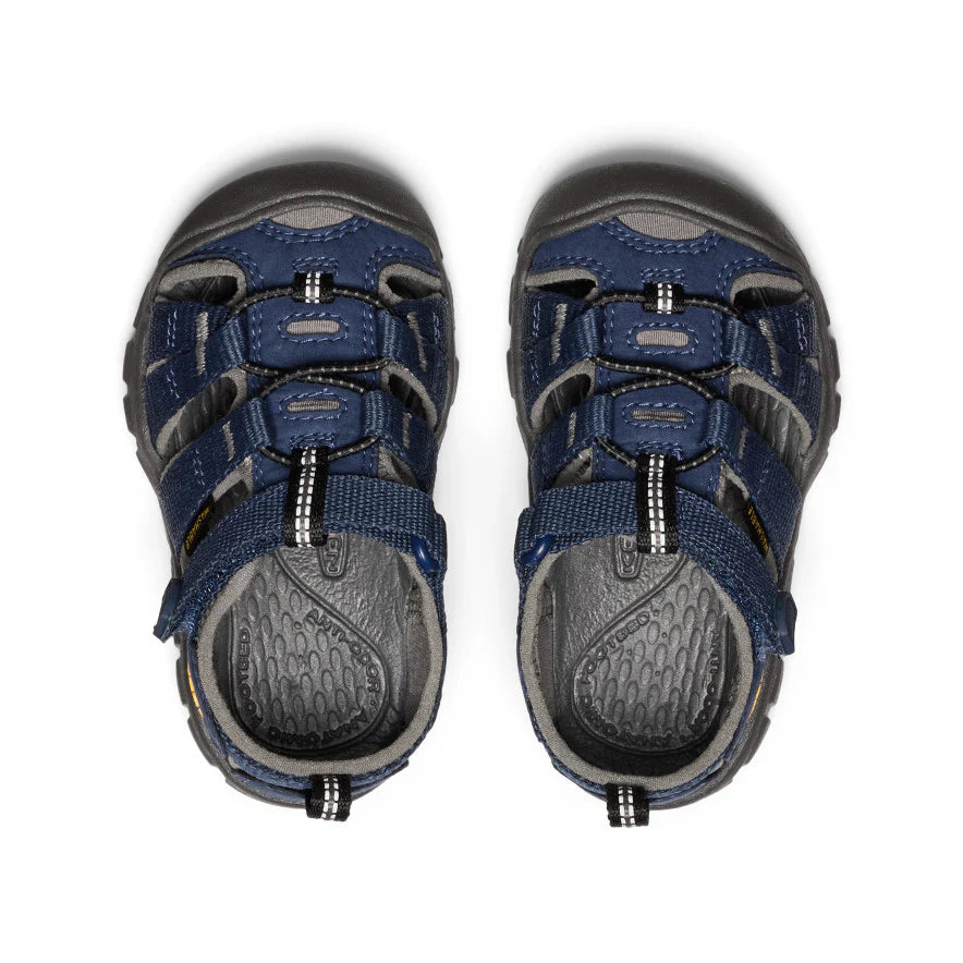 Keen Toddler Sandals - Navy Blue Drizzle Seacamp II CNX Waterproof Sandals for Boys & Girls | Perfect for Beach, Pool & Outdoor Play