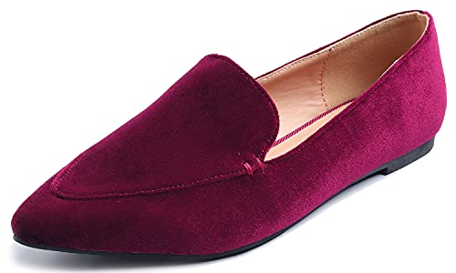 Velours Bordeaux Rouge