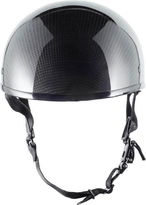 Micro DOT B1 LD8 Carbon Fiber Look Beanie Helmet - Lightweight & Stylish Motorcycle Helmet for Bikers - Perfect for Urban Commuting & Winter Riding