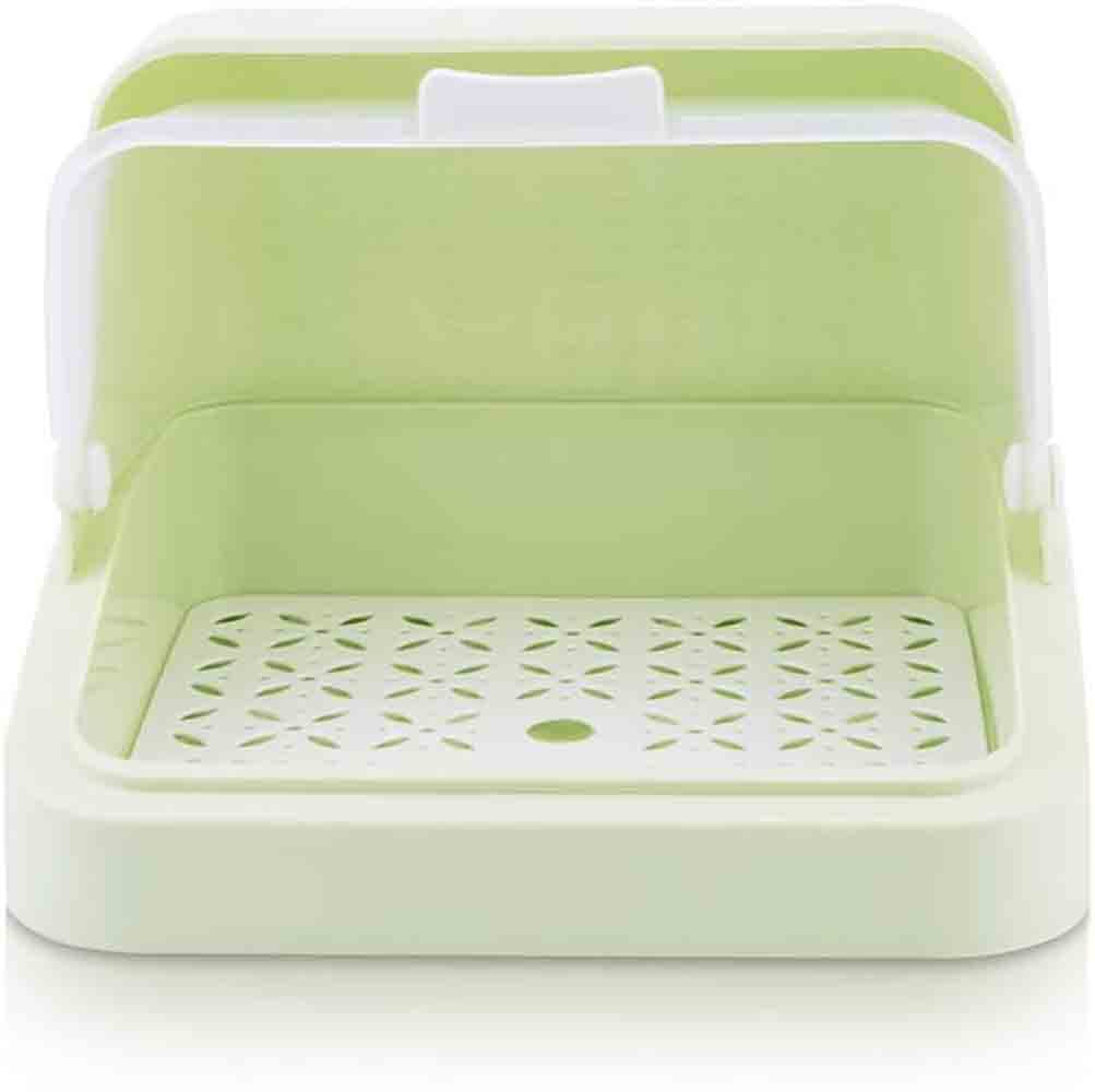 Sadiyamo Baby Bottle Drying Rack with Anti-Dust Cover - Storage Organizer for Baby Bottles, Tableware & Bread - Perfect for Nursery, Kitchen Countertop & Dish Drying Station