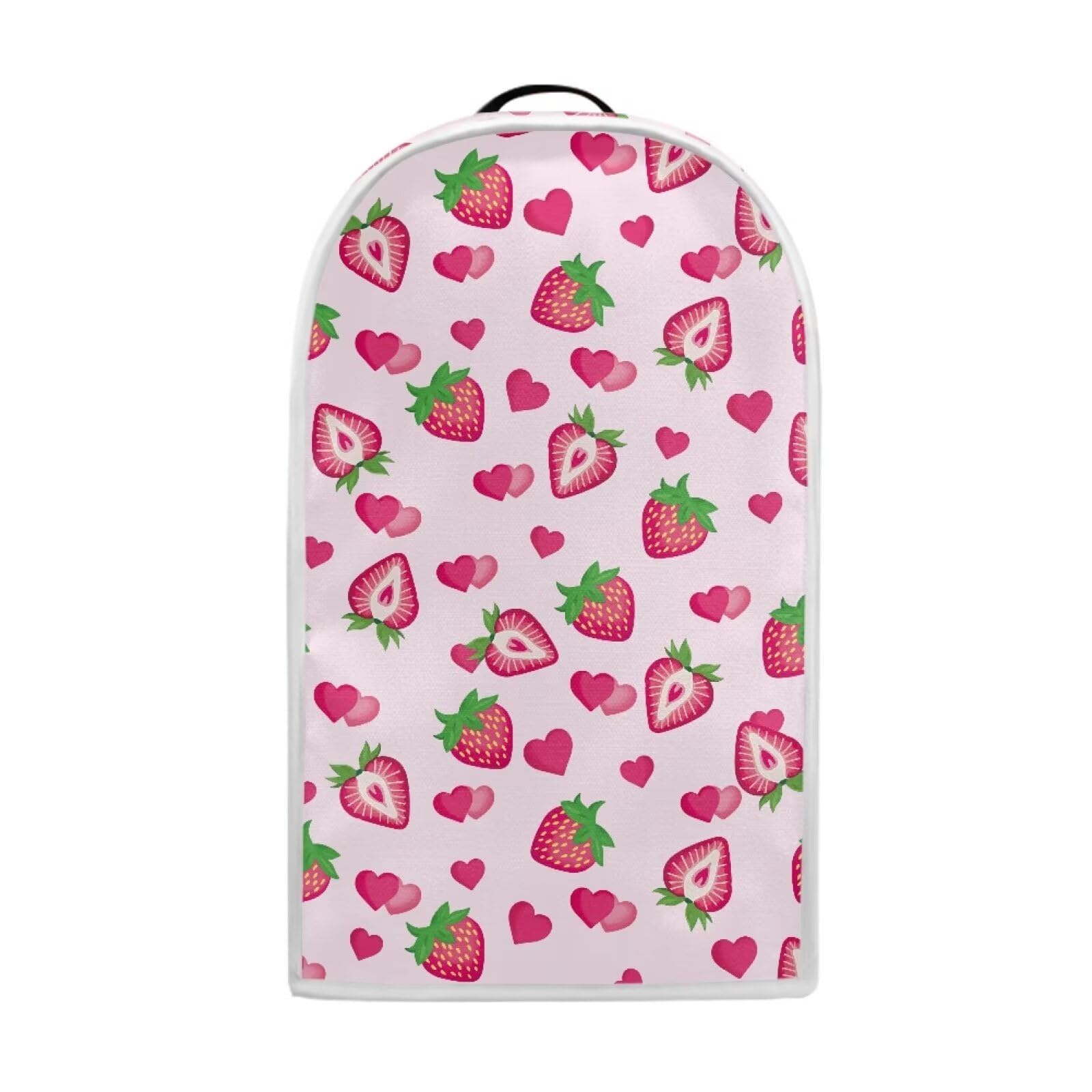 Strawberry Blender Cover - Waterproof & Anti-Splash Protective Cover for Blenders, Coffee Makers & Juice Machines - Washable & Stain Resistant - Perfect for Kitchen, Smoothie Bars & Coffee Shops