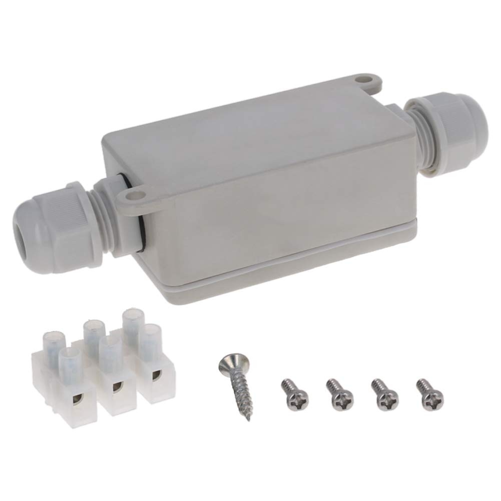 Waterproof IP66 Outdoor Electrical Junction Box with PG9 Cable Gland - for Secure Outdoor Wiring