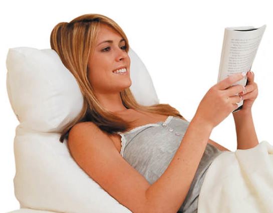 Bambillo Contour Flip Pillow for Neck & Back Support - Ergonomic Memory Foam Pillow for Side, Back & Stomach Sleepers - Perfect for Home, Travel & Office Use