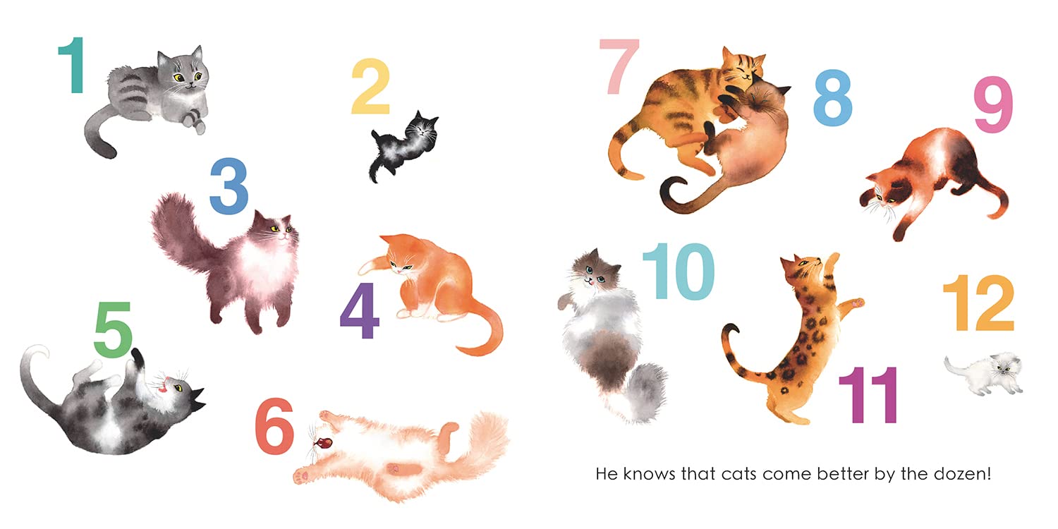 123 Cats: A Fun Counting Book for Kids - Learn Numbers with Adorable Felines | Perfect for Preschool Learning & Bedtime Stories