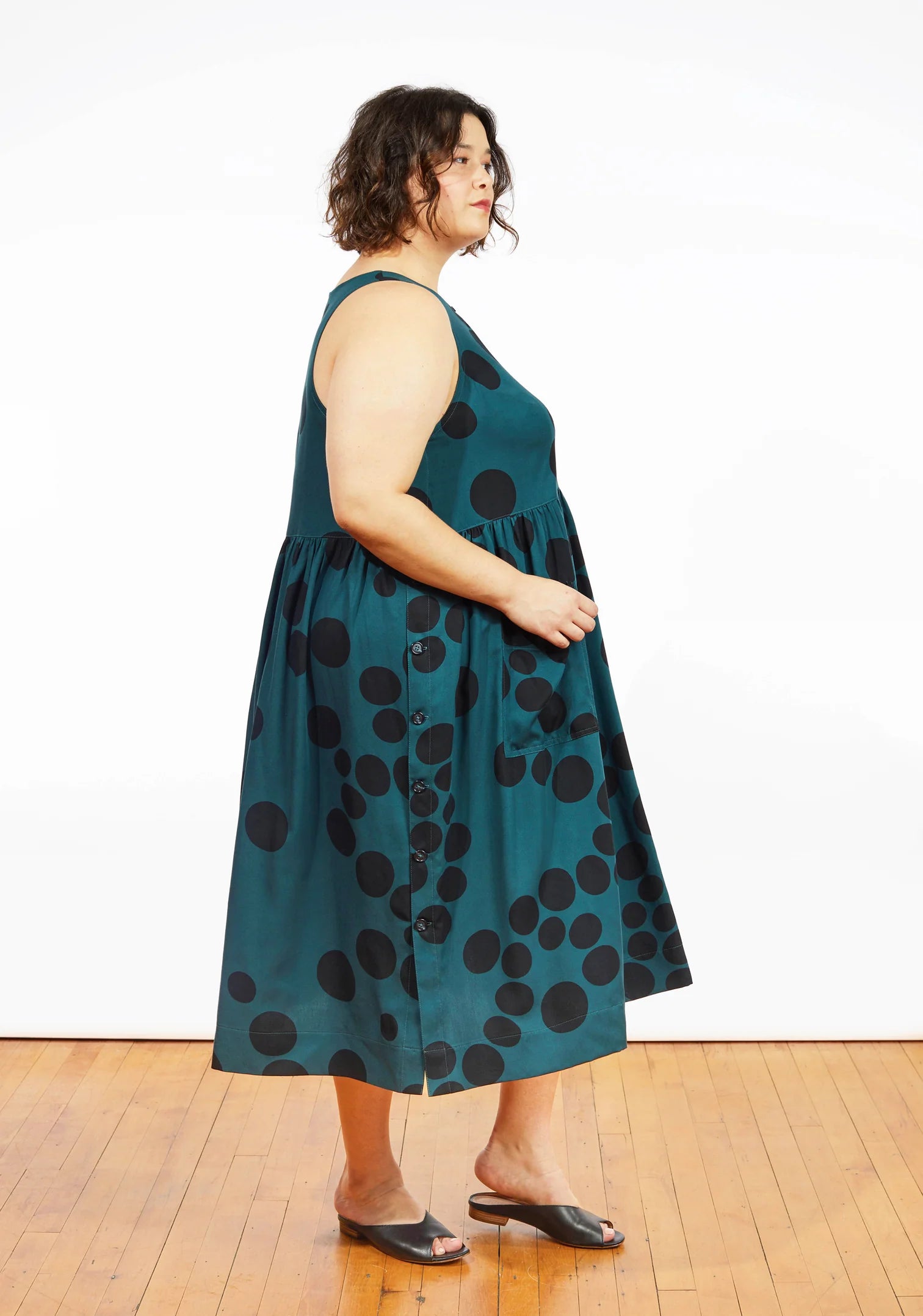Grainline Studio Austin Dress - Women's Plus Size 14 (US 32) - Flattering Fit for Casual Wear & Office Outfits