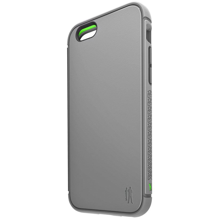 BodyGuardz Shockproof Case for iPhone 6/6s - Durable Grey Protective Cover | Perfect for Outdoor Activities, Travel & Everyday Use