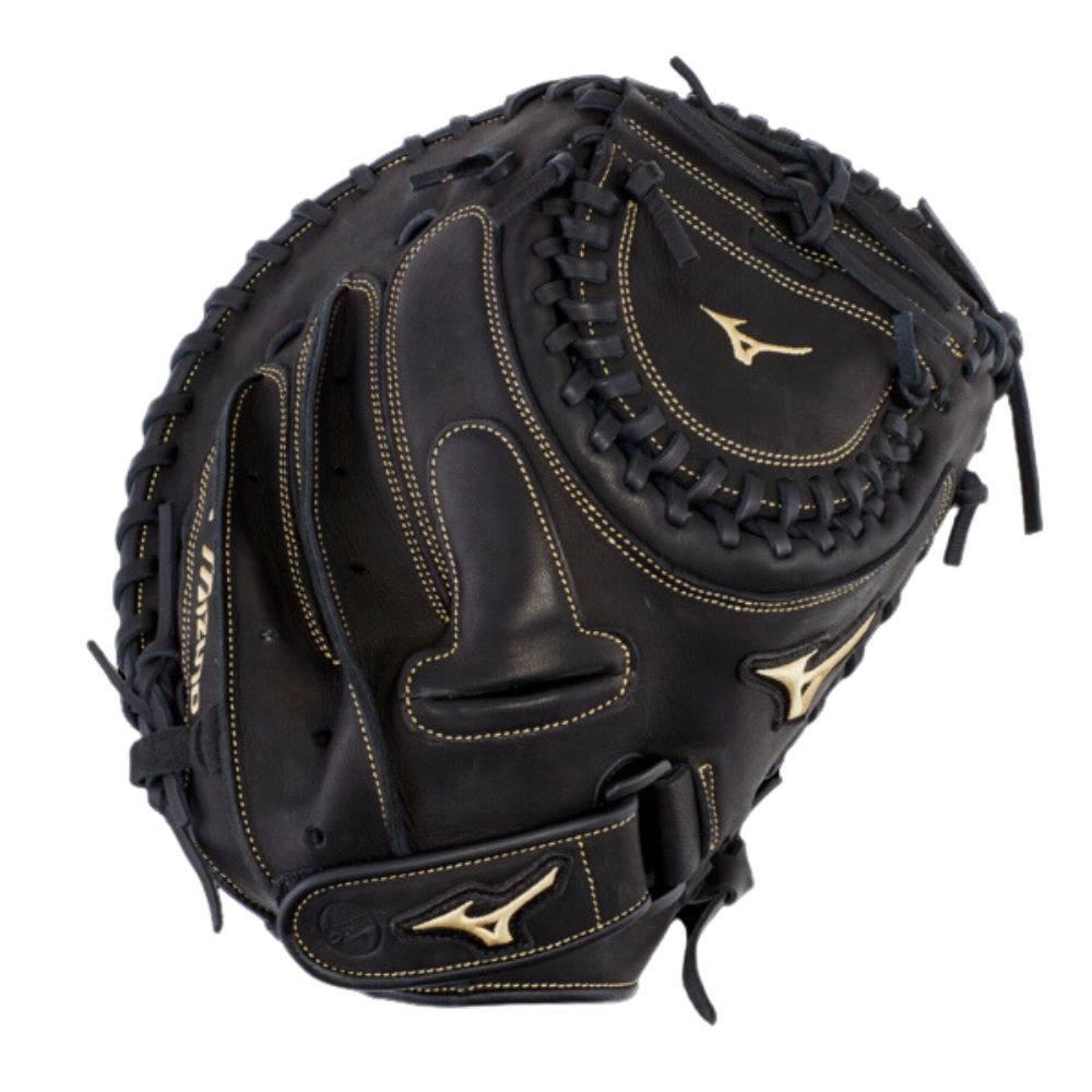 Mizuno MVP Prime 34 Fastpitch Softball Catcher's Mitt - Left Hand Throw | Premium Leather Glove for Competitive Players | Perfect for Fastpitch Games & Training Sessions