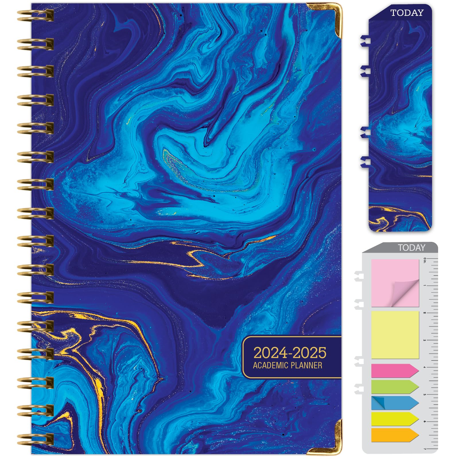 2024-2025 Academic Year Hardcover Planner (June 2024-July 2025) - 5.5