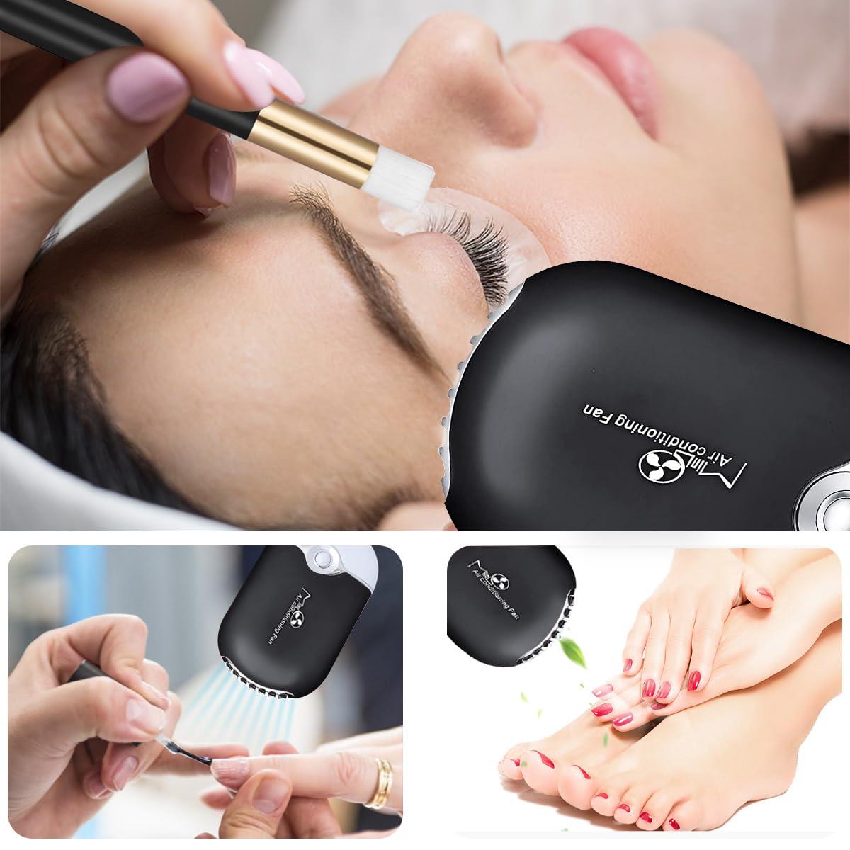 Professional Eyelash Extension Kit for Beginners - Complete Set with Mannequin Head, Removable Eyelids, USB Fan, Sprayer, False Lashes & Storage Box | Perfect for Salon Training, Home Practice & DIY Lash Artists