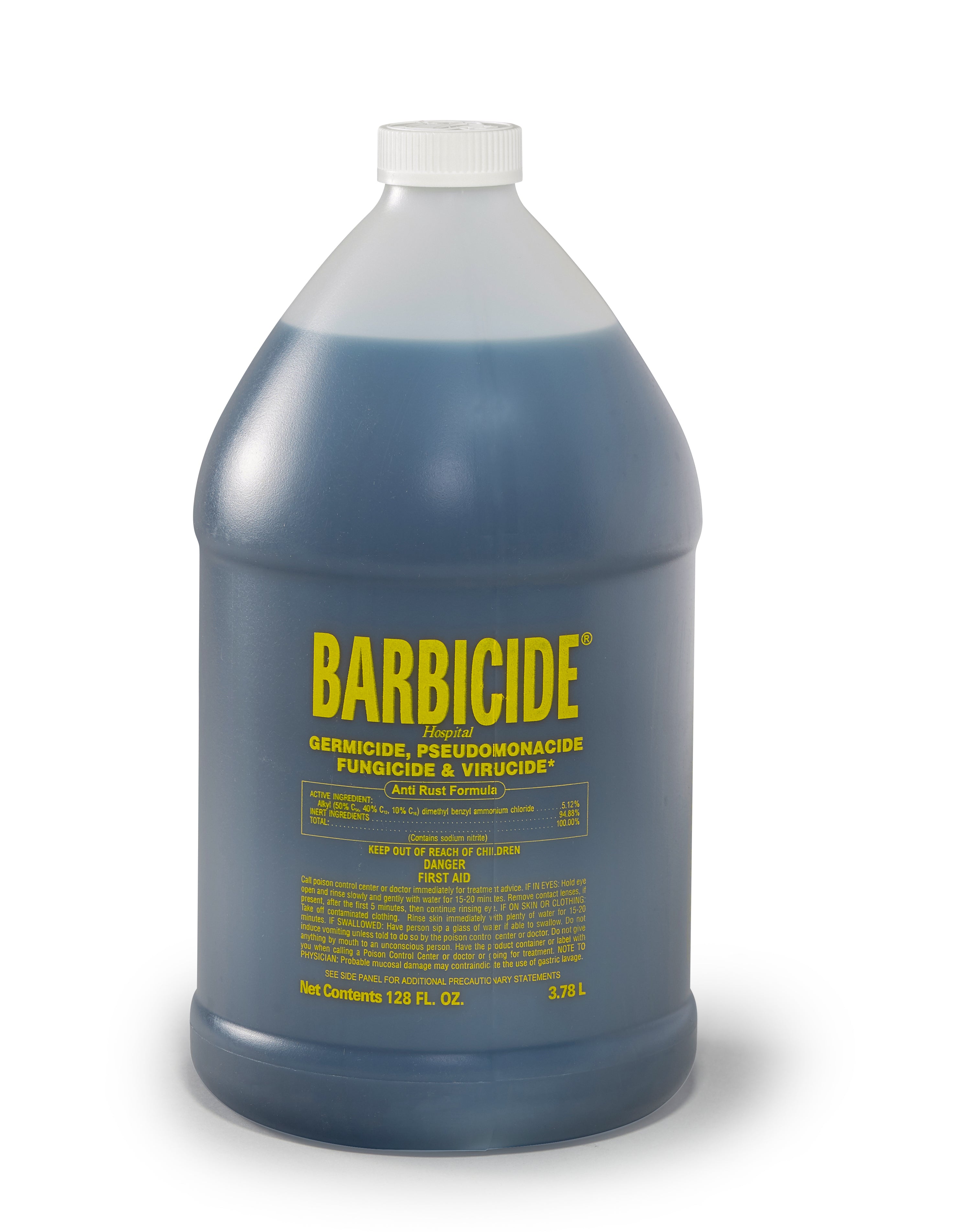 Barbicide Disinfectant Concentrate - 16 oz, 64 oz & 1 Gallon for Salon, Barber & Beauty Tools - Kills Germs, Viruses & Bacteria - Professional Grade Disinfection Solution for Scissors, Combs & Clippers