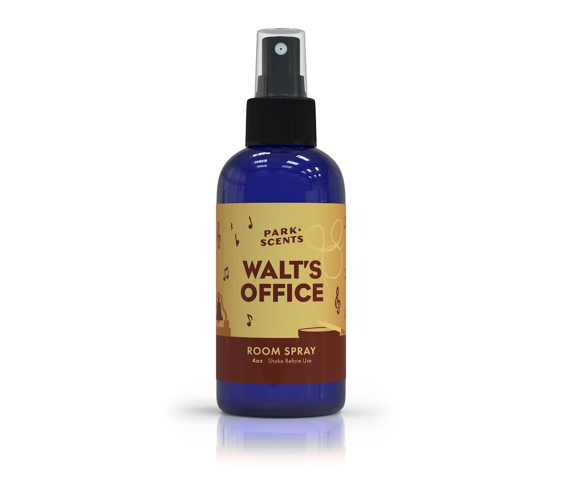 Walt's Office Room Spray (4 oz) - Air Freshener & Deodorizer with Fragrant Pipe Tobacco & Vanilla Scent - Inspired by Walt Disney's Office | Perfect for Home, Office & Gift Giving