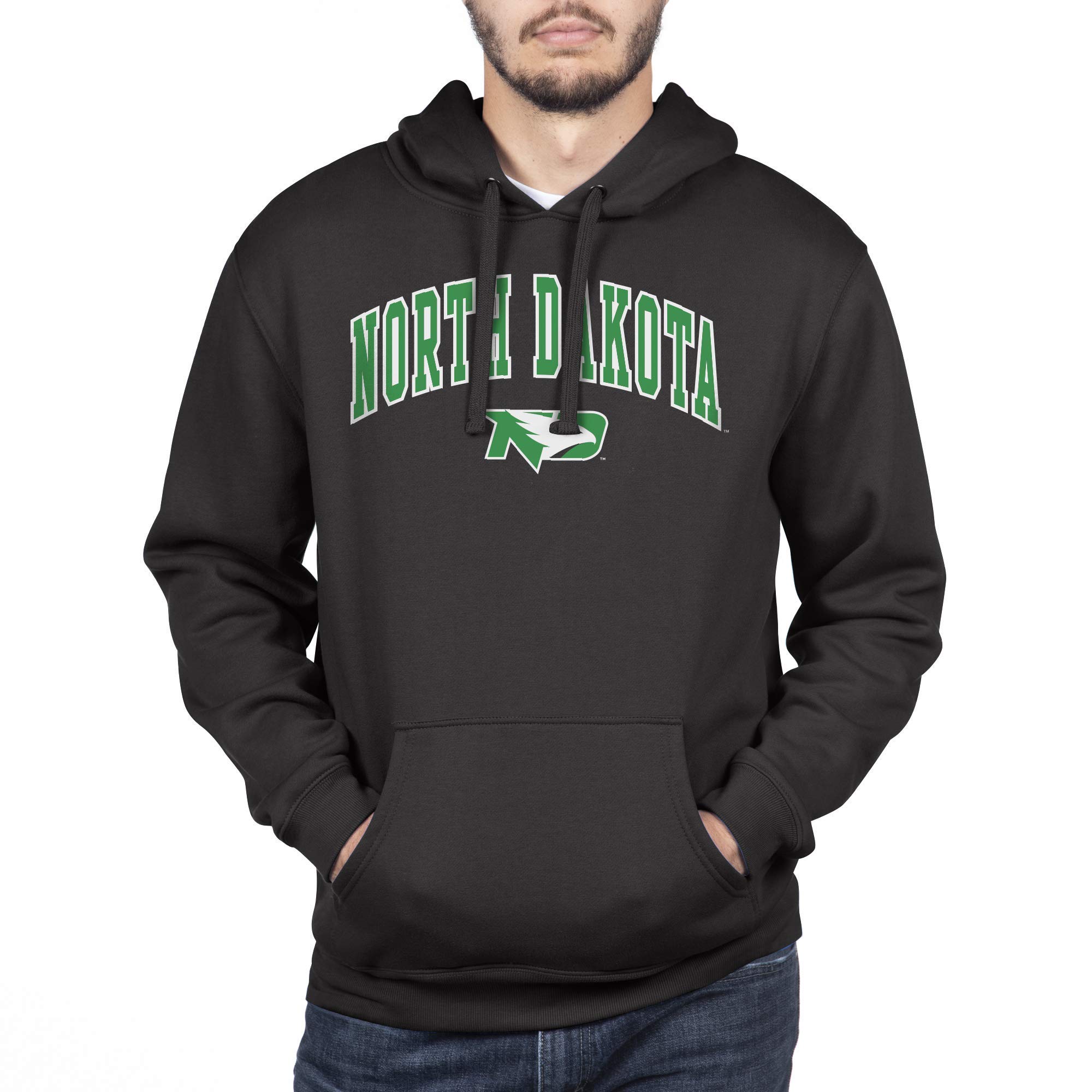 Elite Fan Shop Men's Arch Hoodie Sweatshirt - Premium Cotton Pullover Hooded Sweater for Casual Wear, Street Style & Outdoor Activities