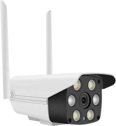 FAVONE Bullet Wireless WiFi IP Camera 1080p Full HD - Smart Security Camera with Motion Detection, Night Vision & Two-Way Audio | Indoor/Outdoor Surveillance for Home, Office & Business (128GB, 1 Channel) | LAN & WAN Connectivity - V380 Pro Model