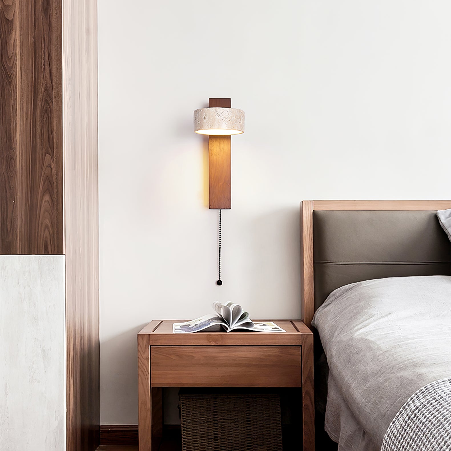 Grove Beam Wall Lamp - Modern LED Wall Light for Bedroom, Living Room & Hallway - Energy Efficient Indoor Lighting Fixture - Perfect for Home Decor & Ambient Lighting