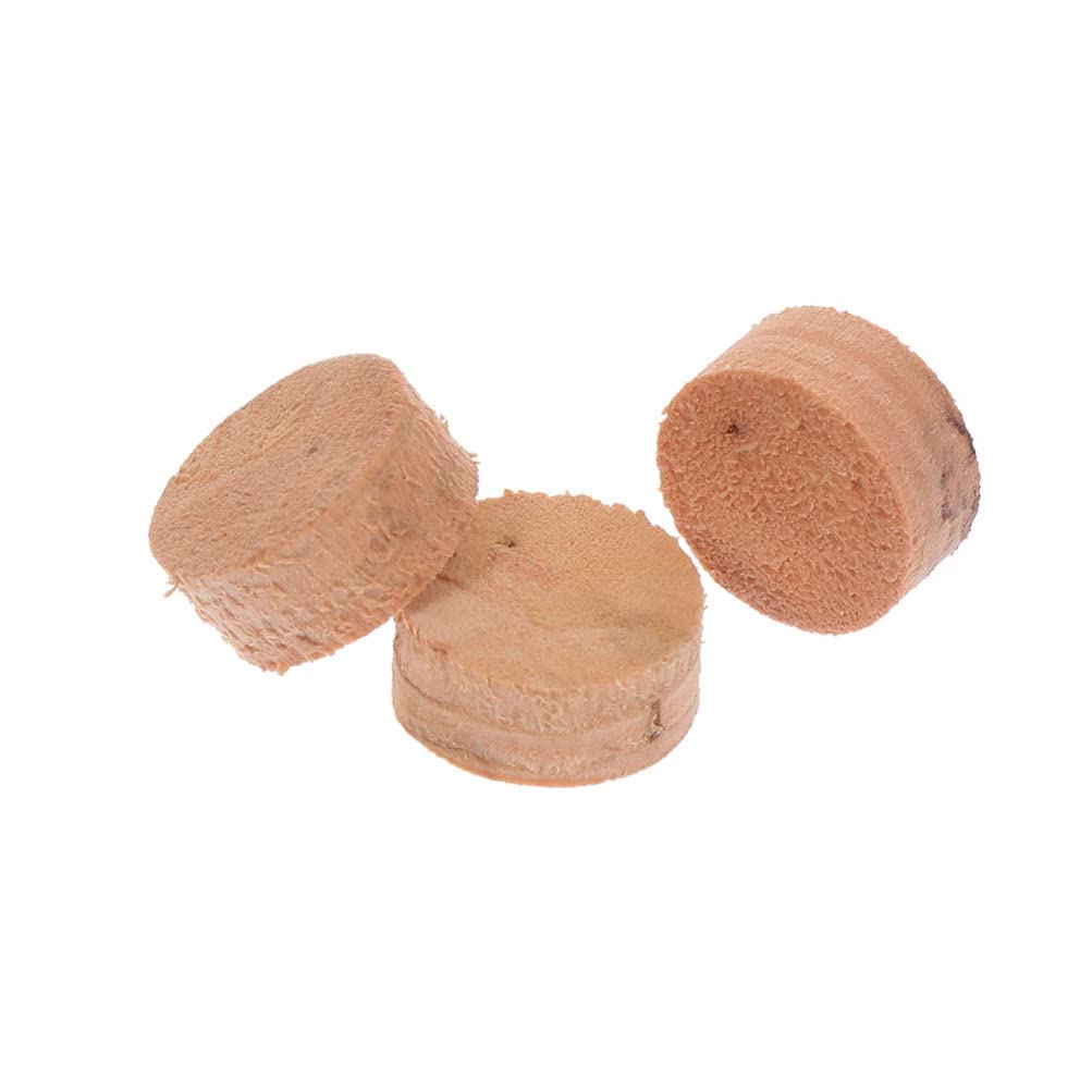 4-Piece Drain Valve Pad Set - Spit Valve Cork Pad Replacement for Trombone, Tuba, Trumpet & Brass Instruments - Durable Tube Instrument Key Pads - Perfect for Band, Orchestra & Music Practice Sessions