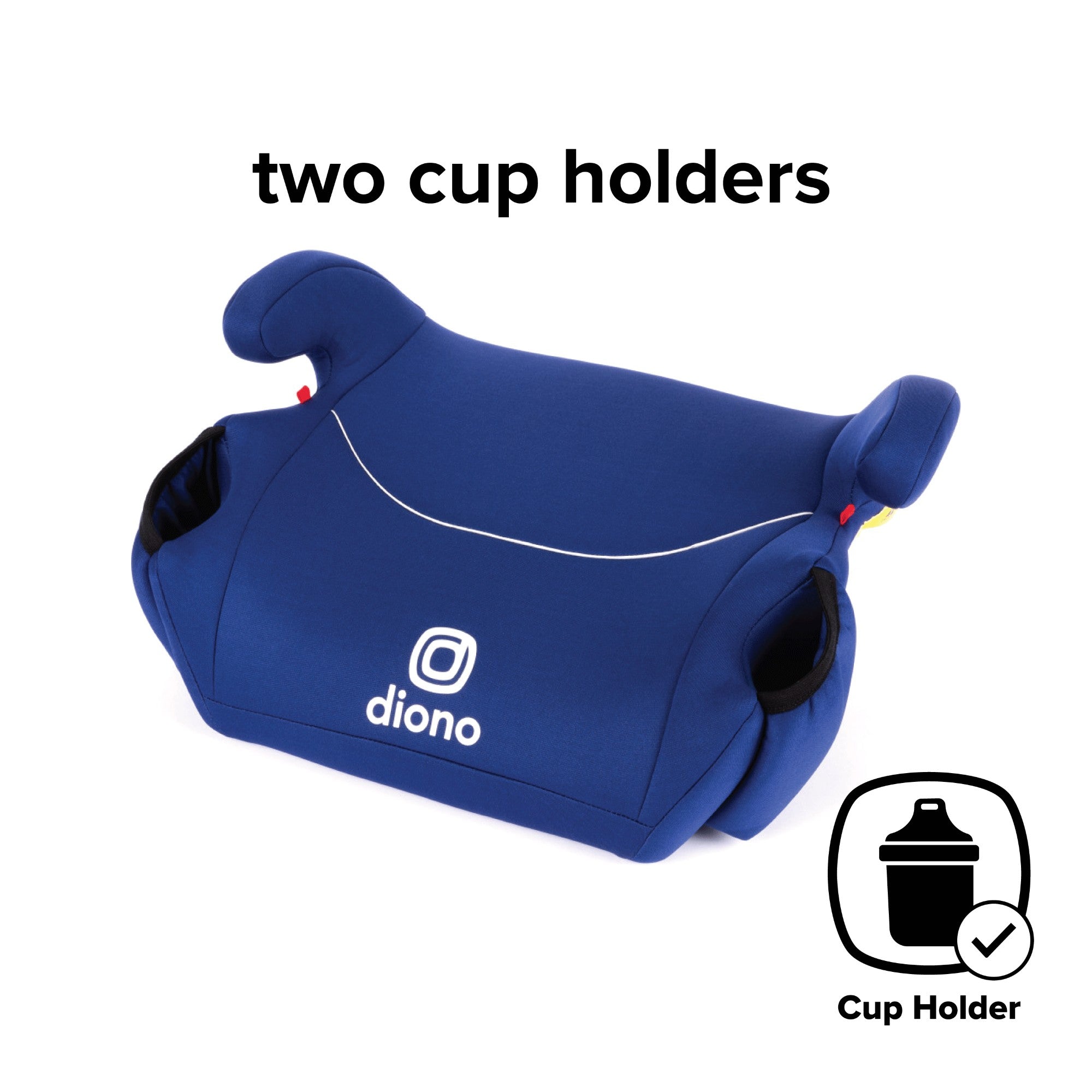 Diono Solana Backless Booster Car Seat for Kids - 2 Pack | Lightweight & Comfortable | Ideal for Travel, School Carpool & Everyday Use