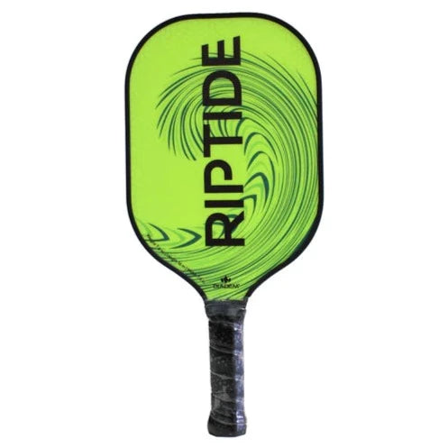 Diadem Riptide Pickleball Paddle - Electric Yellow | US Open Approved | Lightweight Carbon Fiber Face | Perfect for Competitive Play & Outdoor Games