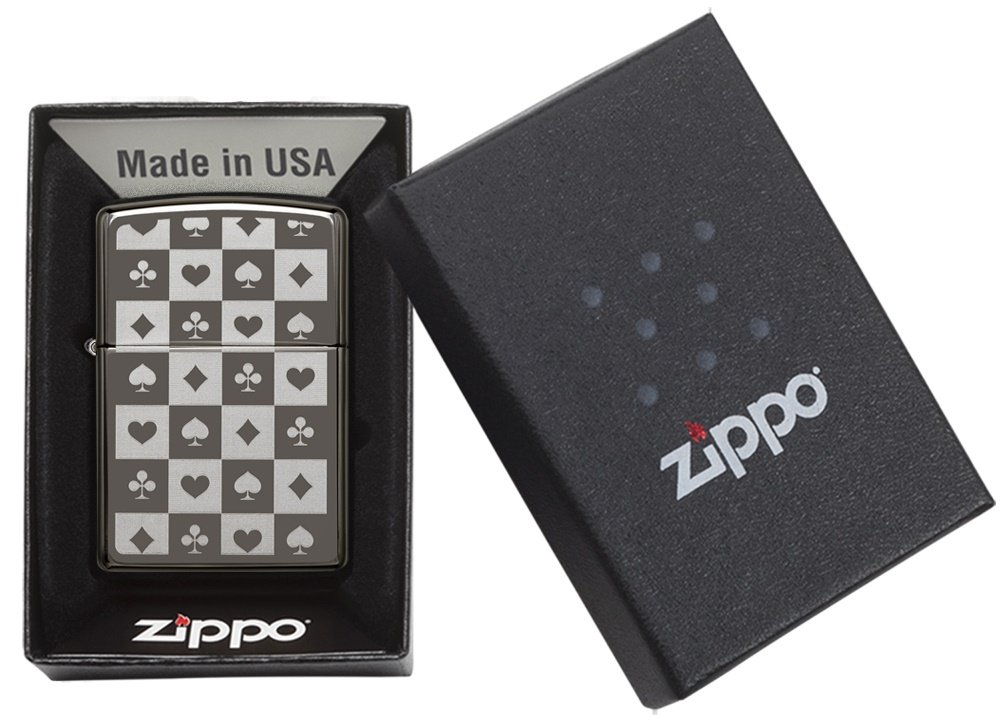 Zippo Windproof Card Lighters - Slim & Portable Pocket Lighter for Outdoor Camping, Hiking, and Everyday Carry (ECDC)
