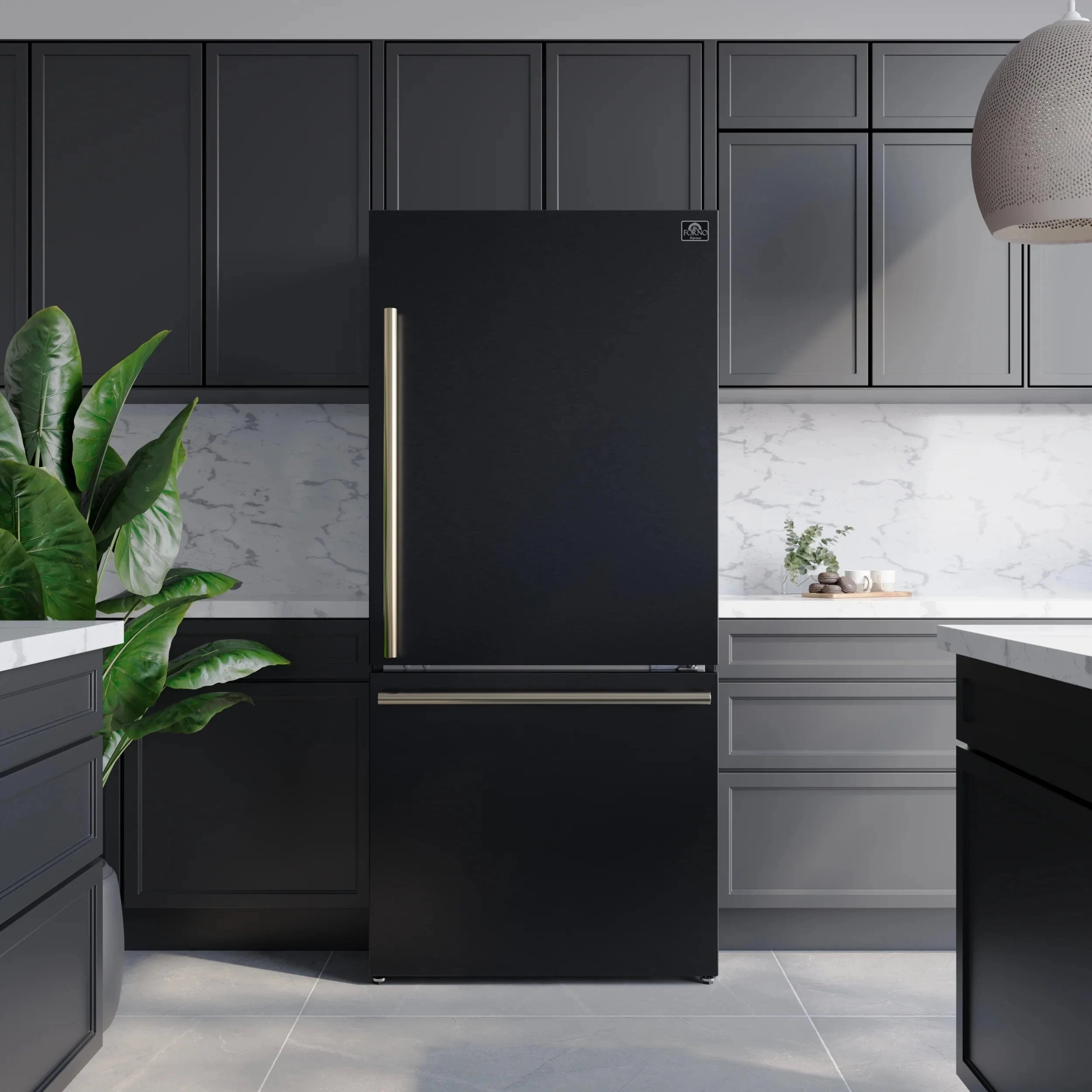 Black and Silver Forno Espresso 30