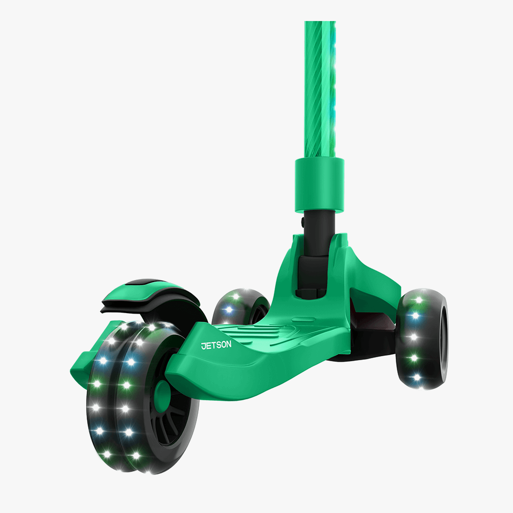 Saturn Folding Kick Scooter for Adults & Teens - Lightweight Aluminum Commuter Scooter with Adjustable Handlebar - Perfect for Urban Commuting, Campus Travel & Leisure Riding