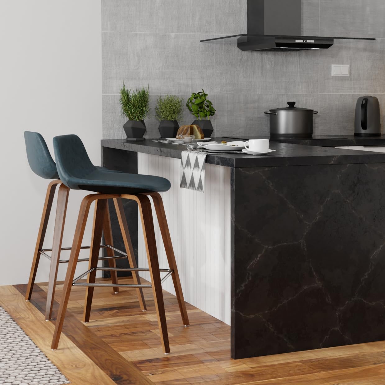 SIMPLIHOME Randolph Mid Century Modern 28