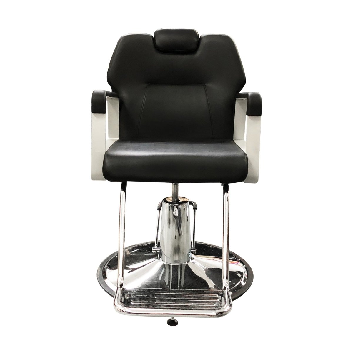 Premium Reclining Salon Barber Chair BC 751 - Modern & Ergonomic Styling Chair for Hair Salons, Barbershops & Home Use - Adjustable Height & Comfortable Leather Upholstery