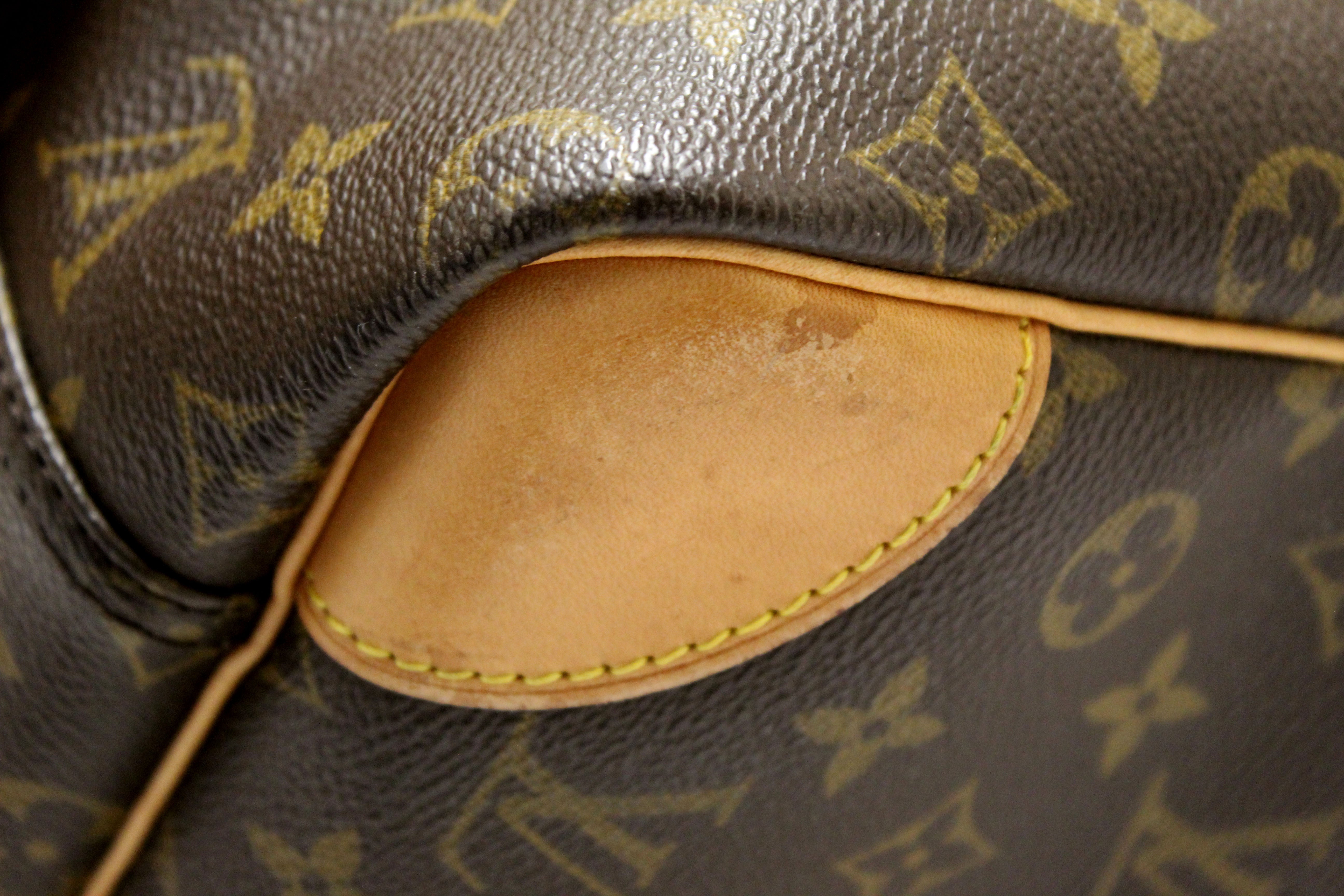 Authentic Louis Vuitton Monogram Canvas Sirius 45 Carry-On Luggage - Luxury Travel Bag for Business Trips & Vacations | Durable Spinner Suitcase with TSA Lock for Airplane & Train Travel