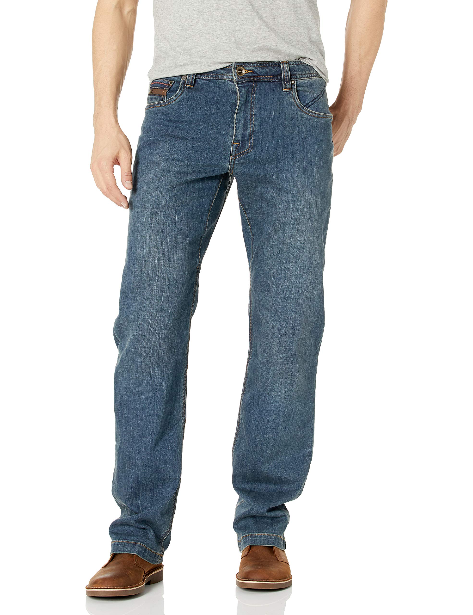 prAna Men's Axiom Jean - Stretch Denim Pants for Outdoor & Casual Wear | Durable Comfort for Hiking, Travel & Everyday Use
