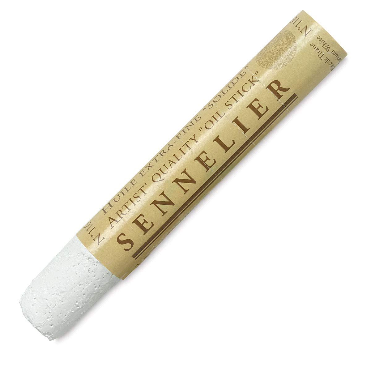 Sennelier Oil Sticks - Titanium White | Professional Artist Oil Paint Sticks for Canvas & Paper | Perfect for Outdoor Sketching & Studio Painting