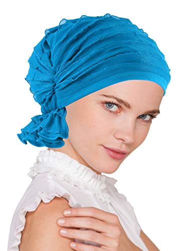 09- Ruffle Turquoise Blue