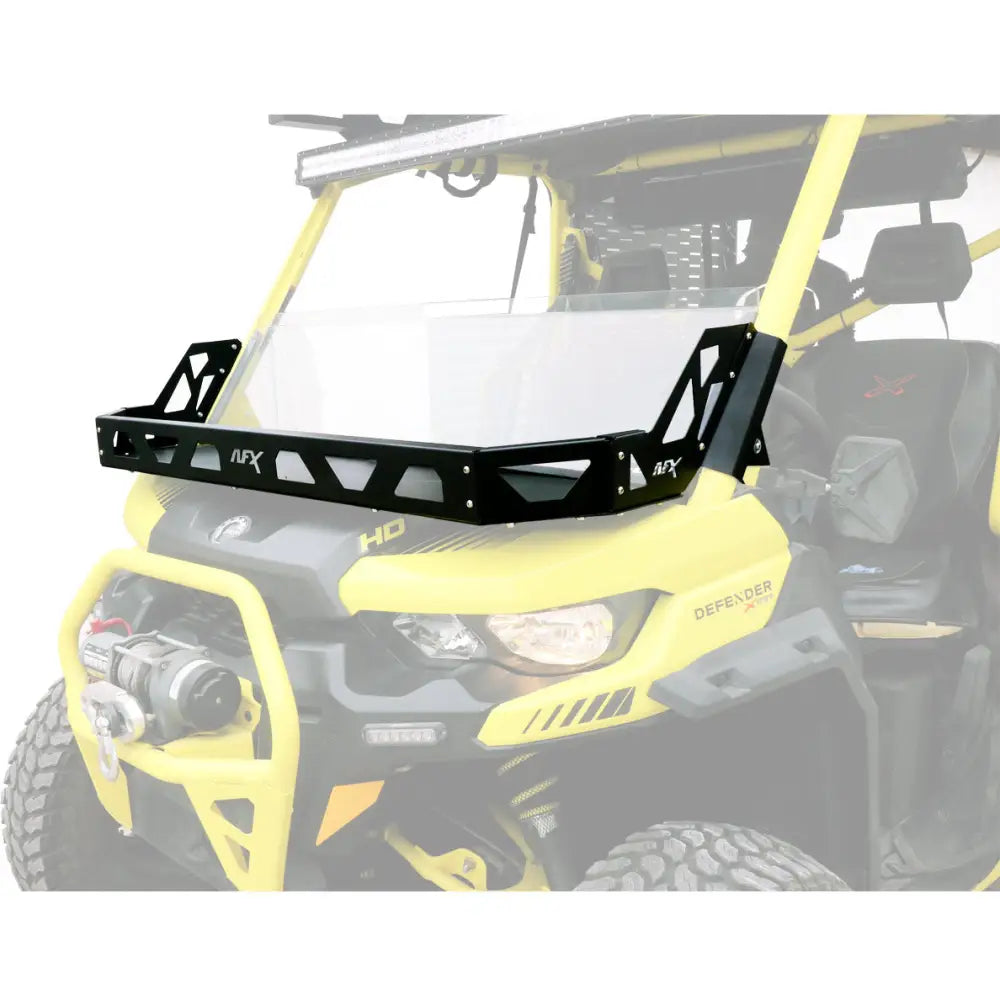 Can Am Defender Front Basket for 2018-2022 Models - Heavy Duty Utility Cargo Carrier for Off-Road Adventures, Hunting & Farm Work