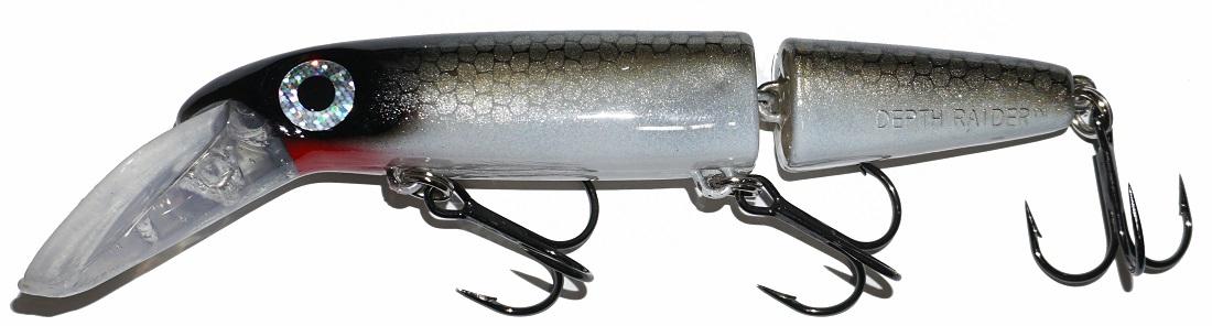 Bucher Jointed 6 DepthRaider Crankbait Fishing Lure - Premium Bass Fishing Bait for Deep Water & Trolling - Perfect for Freshwater & Saltwater Anglers