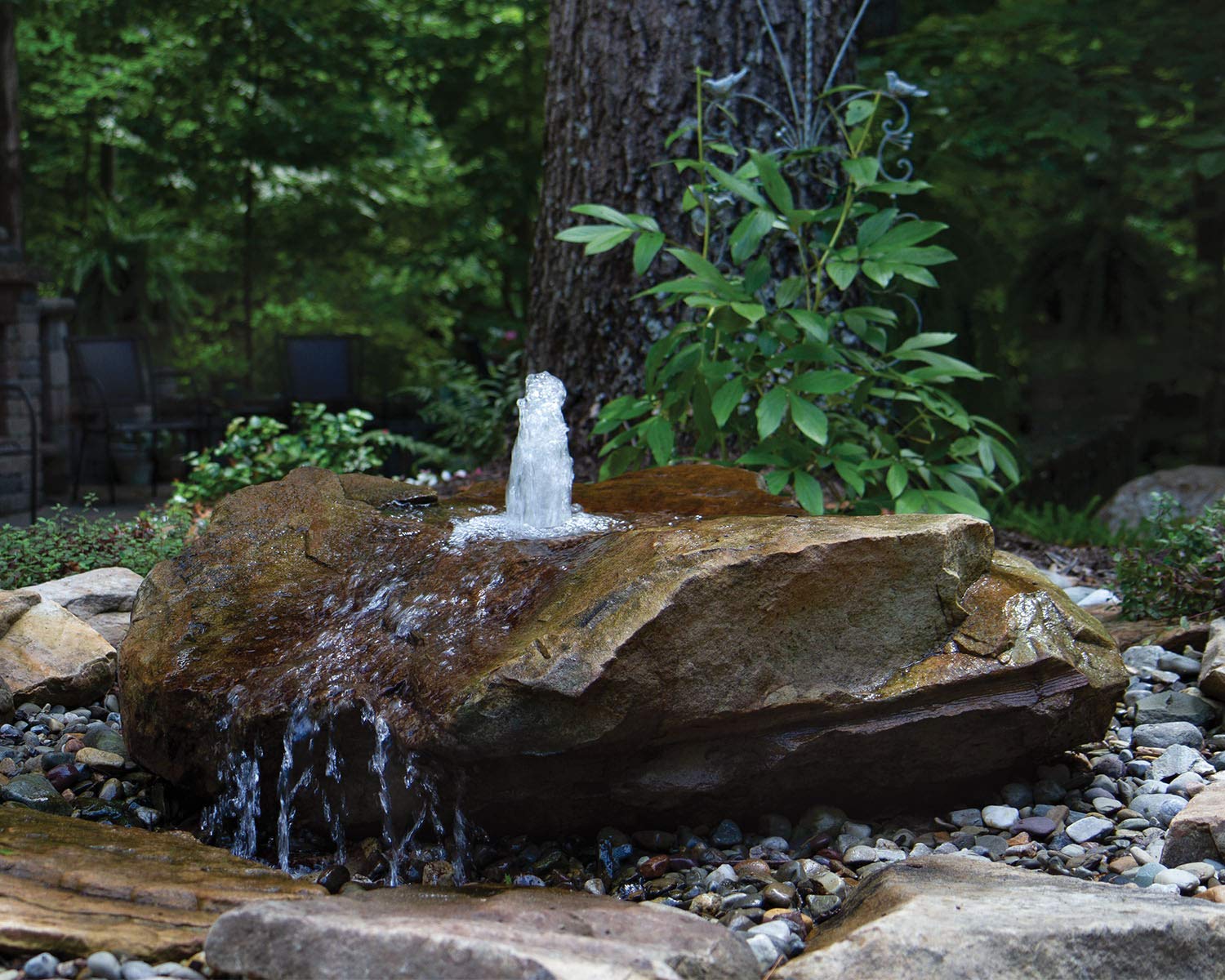 Atlantic Water Gardens MD1000 Energy Efficient 1000 GPH Fountain Pump for Ponds, Waterfalls & Outdoor Decor - Perfect for Garden, Patio & Backyard Landscaping