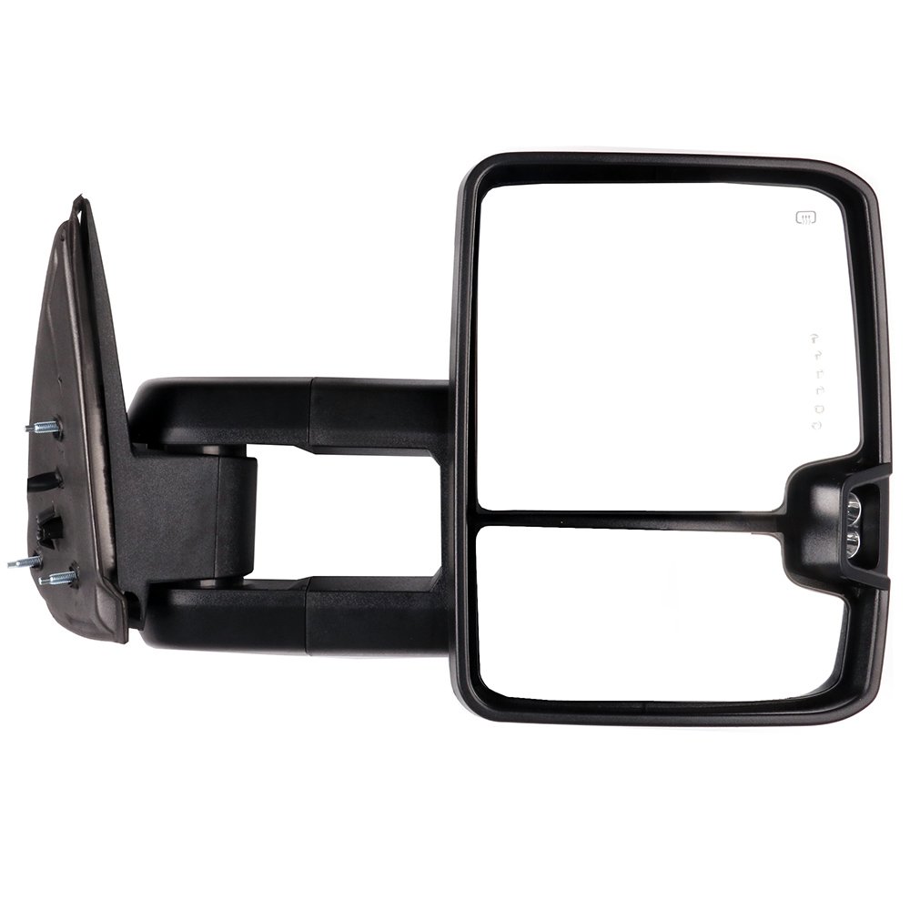 Towing Mirrors for Cadillac Escalade 2002, Chevy Avalanche 1999-2002, Silverado, GMC Sierra 2000-2002, Suburban/Tahoe 2000-2002 & Yukon - Universal Fit Side View Replacement Mirrors for Safe Towing & Parking Assistance