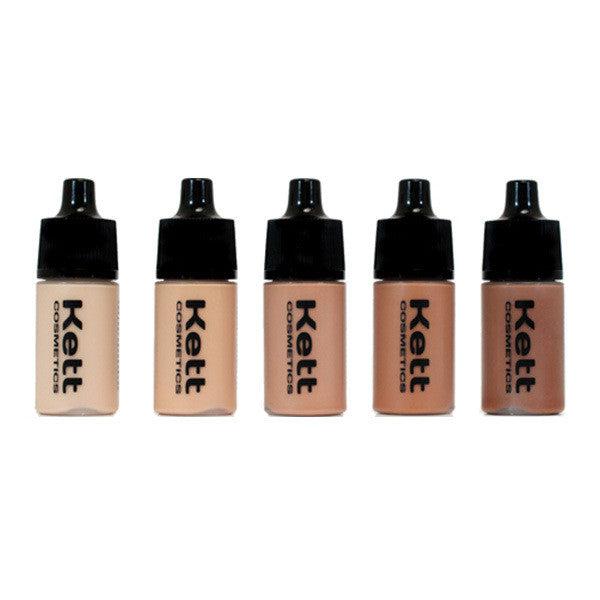Kett Hydro Foundation Sample - Ruby Series for Professional Makeup Artists & Beauty Enthusiasts | Perfect for Makeup Trials, Beauty Salons & Personal Use