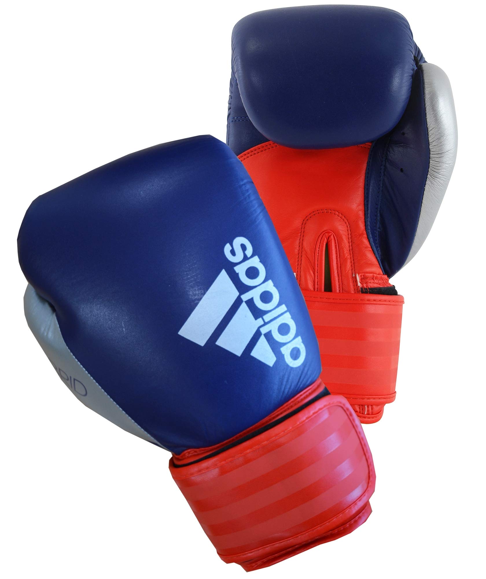 Adidas Hybrid 200 Leather Boxing & Kickboxing Gloves for Women & Men - Premium Training Gloves for MMA, Muay Thai, Sparring & Fitness Workouts