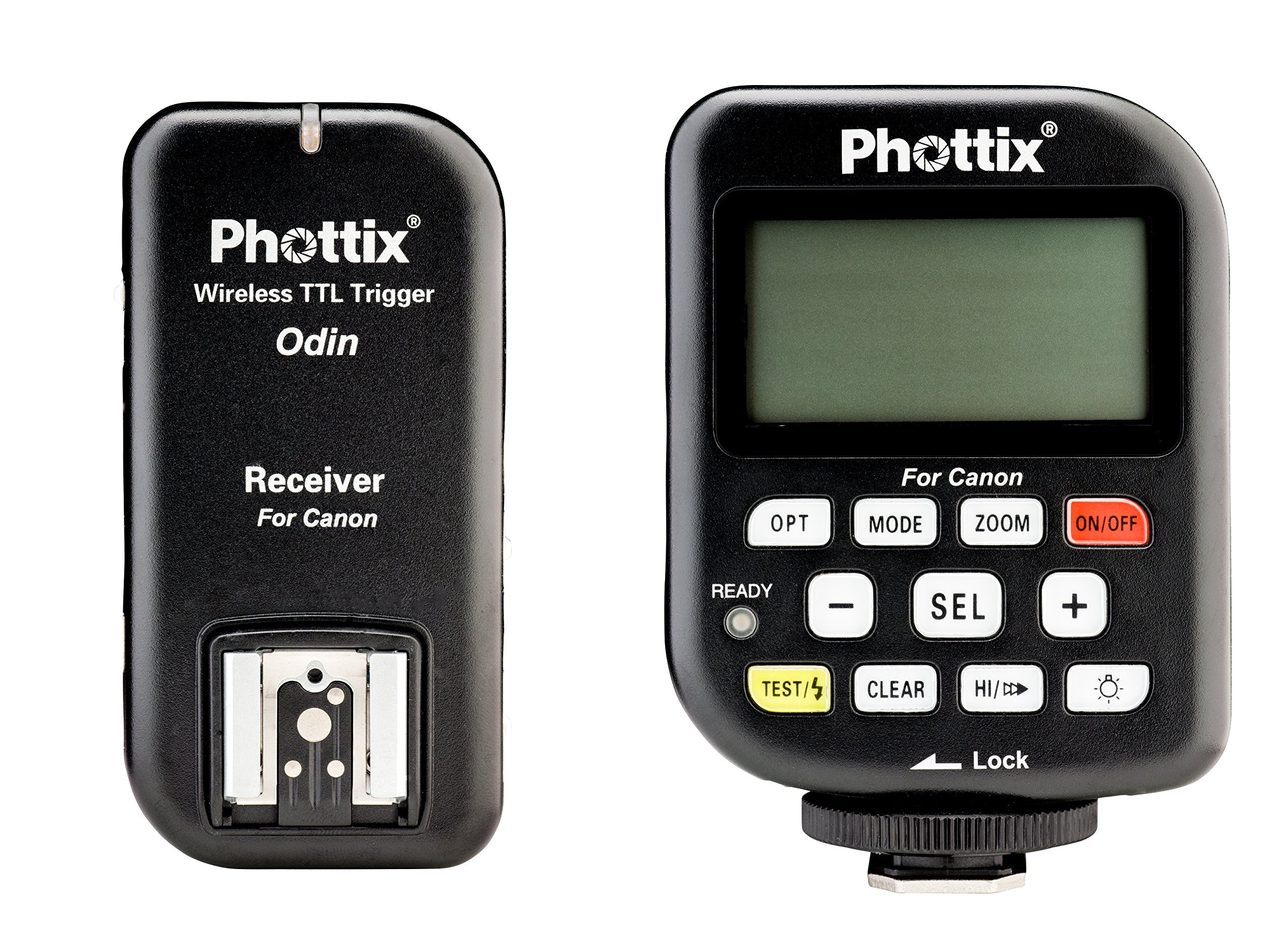 Phottix Odin TTL Wireless Flash Trigger Kit - Professional Camera Flash Remote Control System for Canon, Nikon, Sony DSLR - Perfect for Studio Photography, Wedding Shoots & Outdoor Portraits