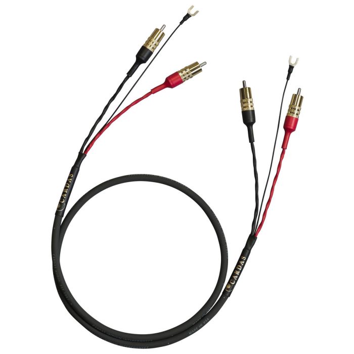 Cardas Audio Iridium Phono Cable - High-End Audiophile RCA Interconnect for Turntables & Hi-Fi Systems - Perfect for Vinyl Enthusiasts & Home Audio Setups
