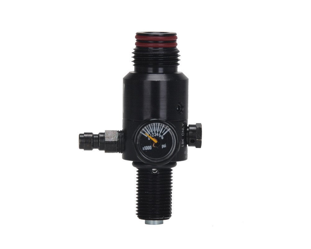 Ninja Ultralite Adjustable Tank Regulator - 4500 PSI High Pressure Air System for Paintball, Scuba & Airsoft | Lightweight & Durable for Outdoor Sports & Diving Adventures