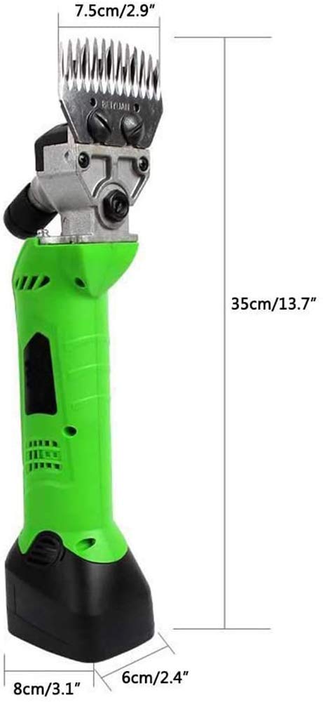 Professional Cordless Sheep Shearing Machine - High Performance Electric Wool Clippers for Grooming, Haircut & Shaving | Battery Powered Trimmer & Scissors | Perfect for Farm, Ranch & Livestock Care