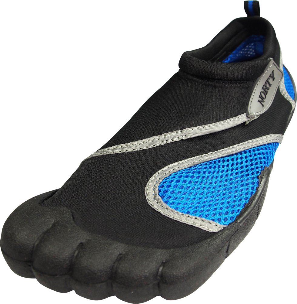 NORTY Wave Aqua Sock Water Shoes for Men - Quick-Dry Swim & Beach Shoes with Drainage Holes - Lightweight Water Socks for Swimming, Surfing, Kayaking & Outdoor Water Activities