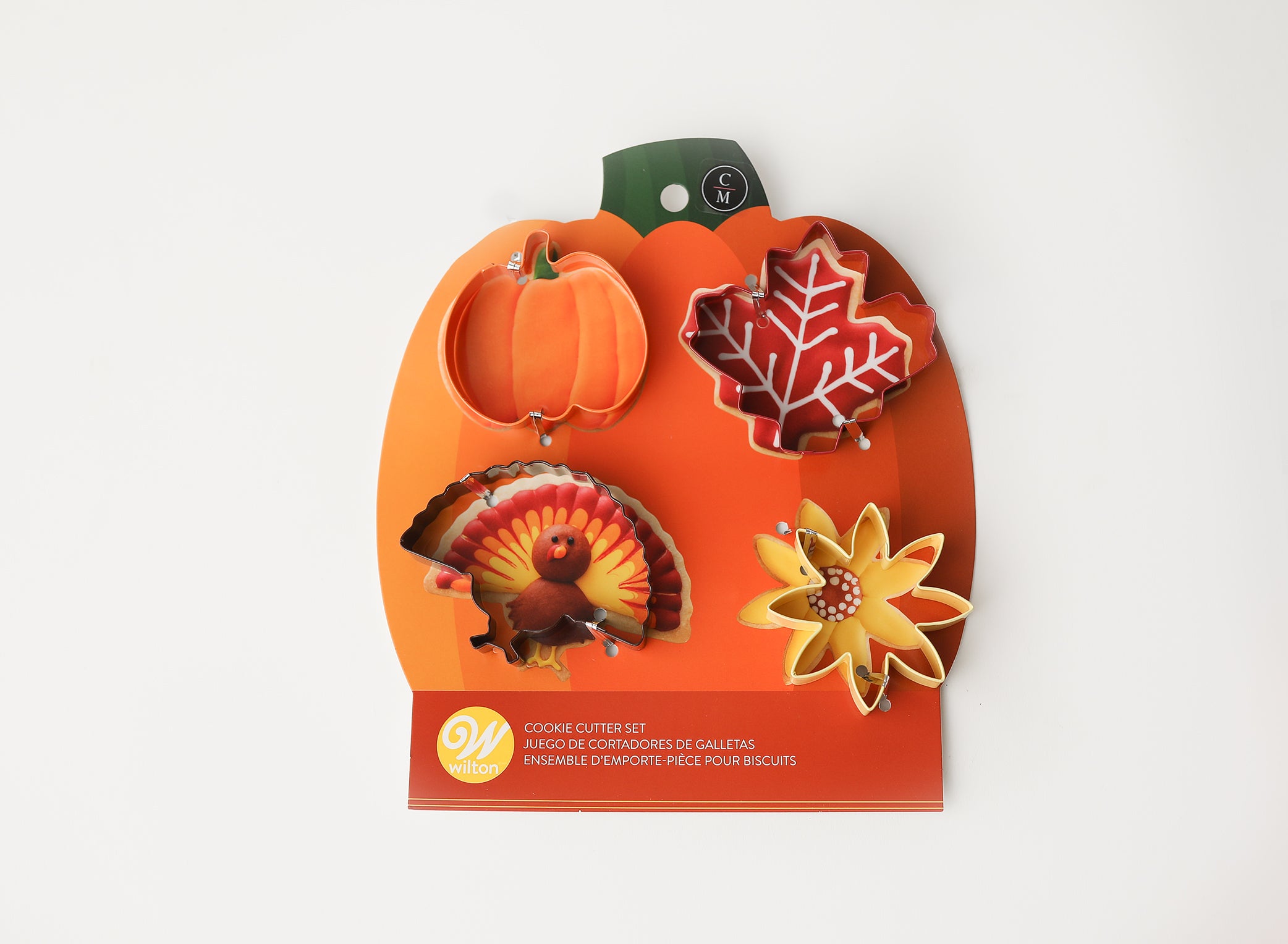 Autumn Fall Cookie Set of 4 - Perfect for Holiday Baking, Thanksgiving Desserts & Seasonal Gift Giving