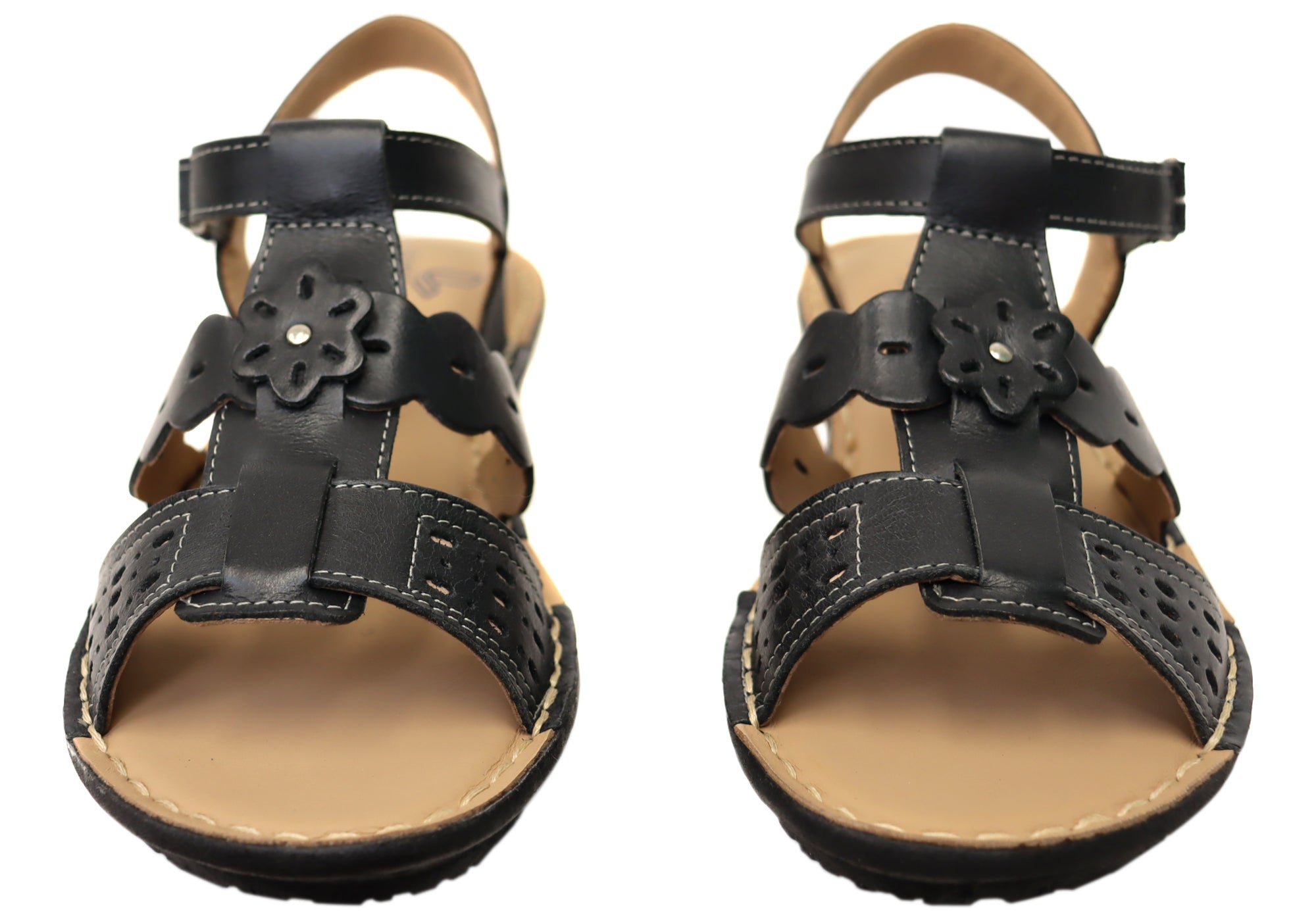 Levecomfort Audrey Women's Brazilian Comfortable Leather Sandals - Stylish & Supportive Summer Footwear for Beach, Travel & Casual Outings