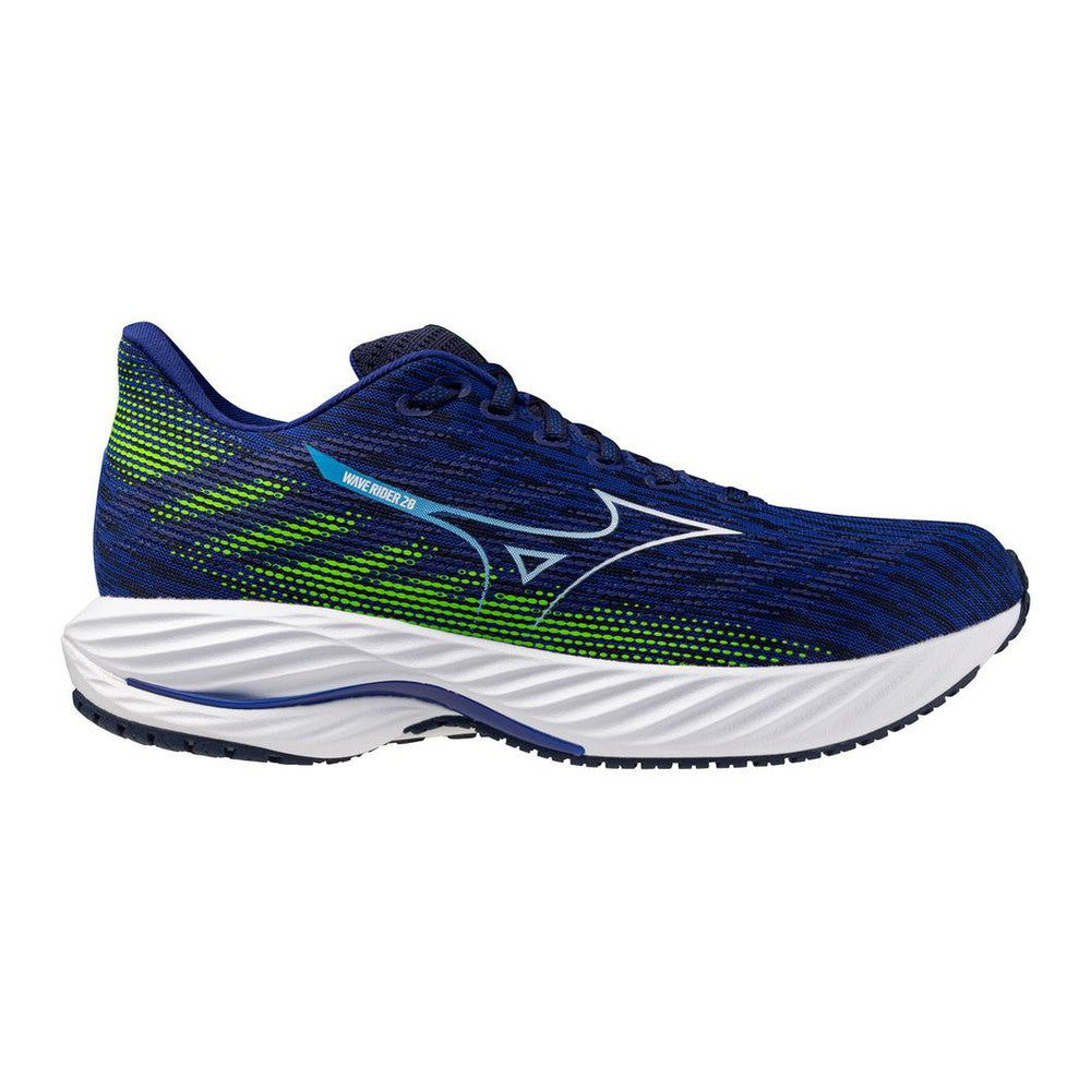Men's Wave Rider 28 Running Shoes - Lightweight Cushioned Sneakers for Jogging & Training | Perfect for Road Running, Gym Workouts & Daily Wear